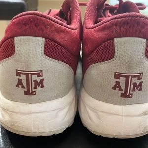 Texas A&M Adidas athletic shoes